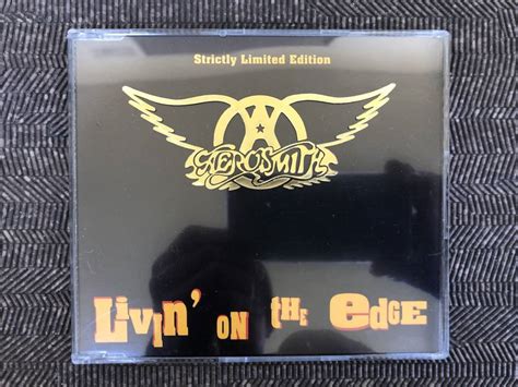 激レア／ Aerosmith エアロスミス Livin On The Edge リヴィン オン ジ エッジ Uk盤／初回限定盤／cd