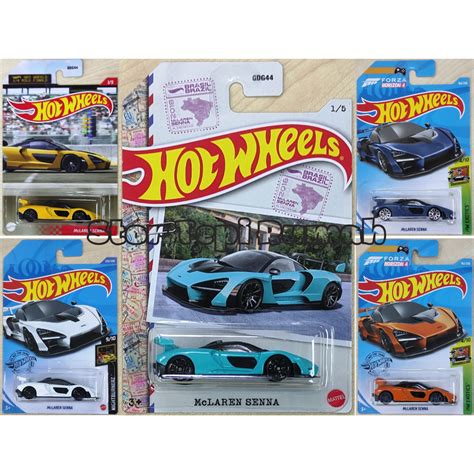 Hot Wheels McLaren Senna Nightburnerz Exotics World Class Racers