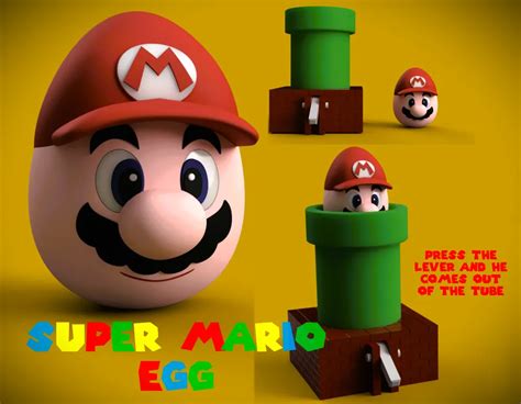 Super Mario Egg With Pipe By Printinplace Makerworld