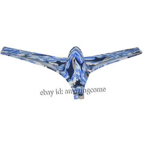 Sexy Men S Bikini Thong Underwear Contour Pouch Sports T Back Posing G String Ebay