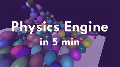 Designing A Physics Engine In 5 Minutes YouTube