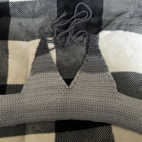 Custom Crochet Bikini Top Crochet Beachyvibes Dm Depop