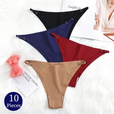 Warmsteps Pcs Set Women S Panties Seamless Thongs Lingerie Sexy