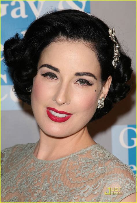 Dita Von Teese Gay And Lesbian Center Sassy Photo Dita Von Teese Photos Just Jared