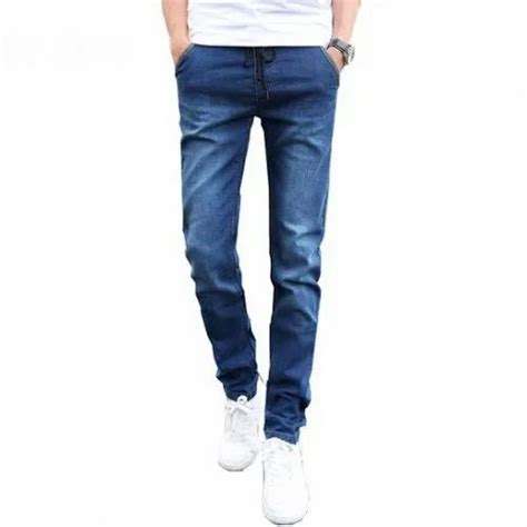 Casual Wear Button Zipper Mens Skinny Fit Denim Jeans Waist Size 28