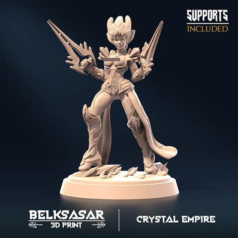 Archivo Stl Crystal Blade C Nude Idea De Impresi N D Para Descargar
