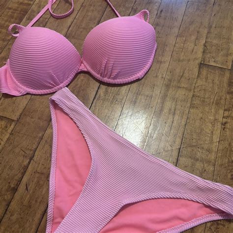 Pink Ron Jon Bikini Set Bikini Ronjon Ronjonbikini Depop
