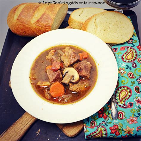 Slow Cooker Boeuf Bourguignon