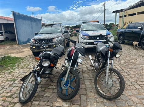 Pm Apreende Motocicletas Adulteradas E Restri O De Furto Em Loja