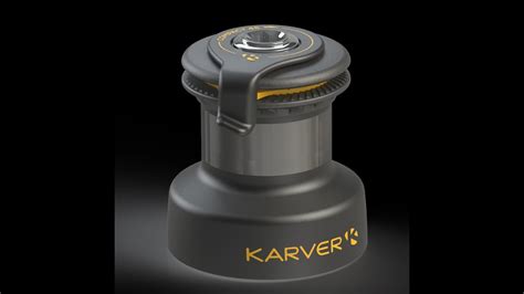 KCW45 Karver Compact winch 45 - YouTube