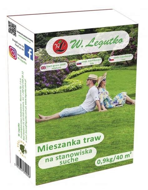 Mieszanka Traw Gazonowych Na Suche Tereny Polskie Nasiona Plumeria Pl