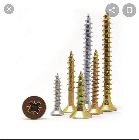 Mild Steel Ms Chipboard Screws Zinc Size M M M At Rs