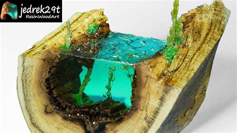 Ocean From Resin Diorama Resin Art Youtube