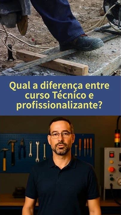 Curso Tecnico E Profissionalizante Diferença - qula a diferença entre curso Técnico e Profissionalizante? - YouTube