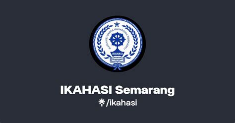 IKAHASI Semarang Instagram Facebook Linktree