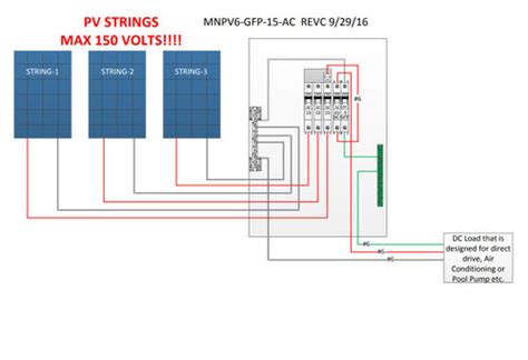 Stellavolta Midnite Solar Mnpv6 Gfp15 Dc Aluminum Combiner Type 3r