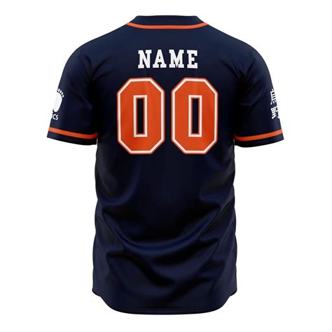 Personalized Karasuno Hinata Haikyuu Baseball Jersey Anime Ape