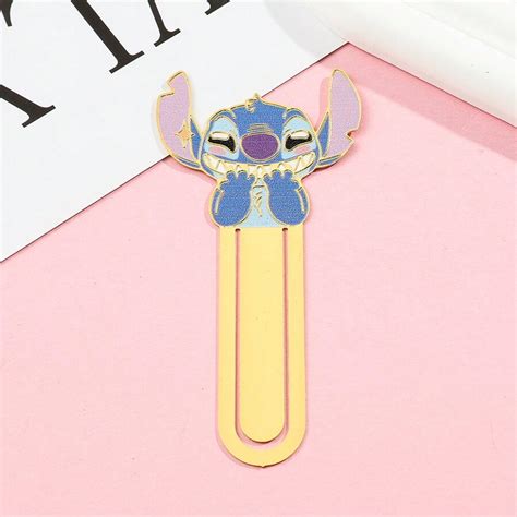 pc stitch bookmark cartoon stitch mini book clip licensed graduation