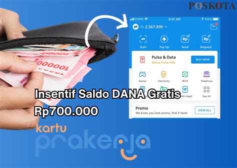 SELAMAT Saldo Dana Gratis Rp700 000 Berhasil Masuk Ke Dompet