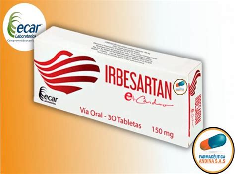 Irbesartan Mg Caja X Tabletas Ecar