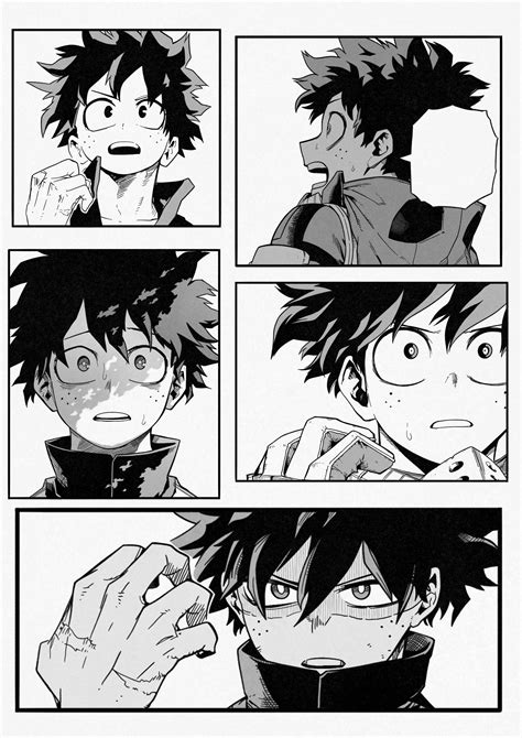 Deku Manga Panels By Effectivelyweird On Deviantart