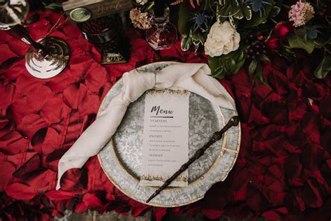 Elegant Harry Potter Themed Wedding Ideas Popsugar Love And Sex