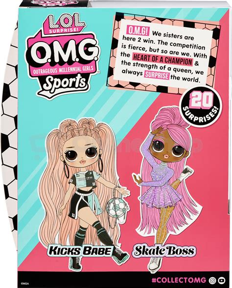 Panenka L O L Surprise OMG Velká ségra sportovkyně série 2 Kicks Babe ONLINESHOP cz