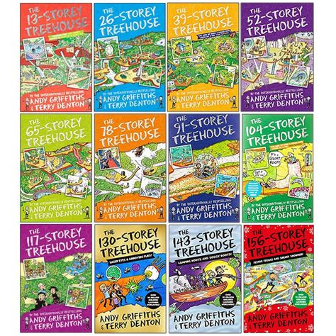 The Treehouse Storey Series Books Collection Set By Andy Griffiths