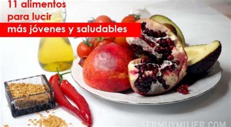 11 Alimentos Para Lucir Más Jóvenes Y Saludables Food Vegetables Beef