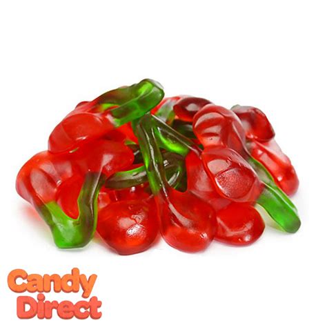 Gummi Twin Cherry Candy 5lb