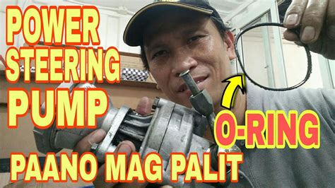 Paano Mag Palit Ng Power Steering Pump O Ring Steeringpump Oring