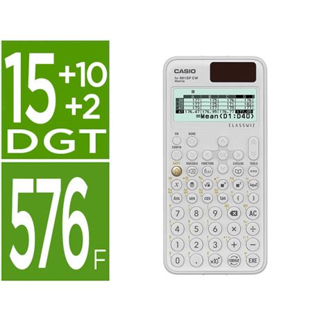 Calculadora Casio Fx 991spx Ii Classwizz Cientifica 576 Funciones 9