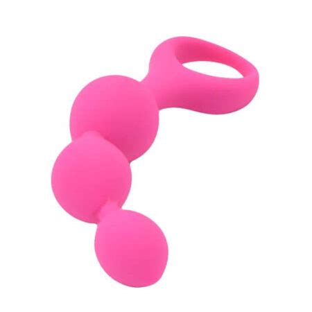 Loving Joy Triple Ripple Anal Beads Pink Adultshopit