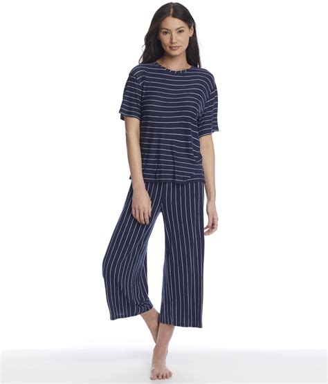 Dkny Sleepwear Knit Cropped Pajama Set And Reviews Bare Necessities