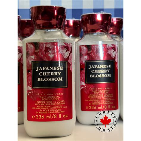 JAPANESE CHERRY BLOSSOM Bath Body Works 236ml Daily Nourishing Body Lotion AUTHENTIC BBW