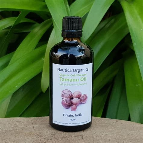 Organic Tamanu Oil Ml Nautica Organics Organic Choice