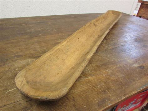 Rustic Wooden Long Baguette Dough Bowl Batea Etsy Dough Bowl Bread