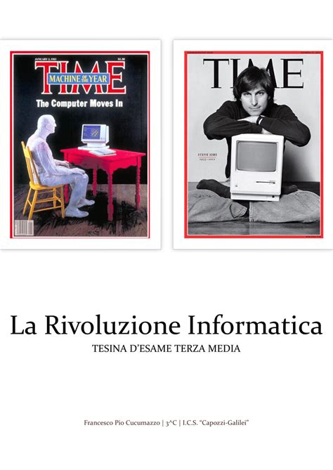 Tesina D Esame La Rivoluzione Informatica By Francesco Pio Flipsnack