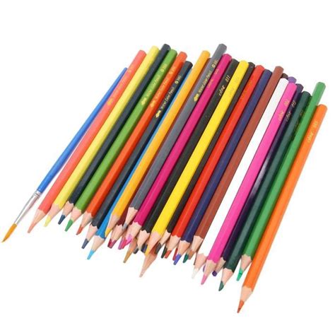 Tbest Crayons L Aquarelle Crayons De Couleur L Eau Couleurs