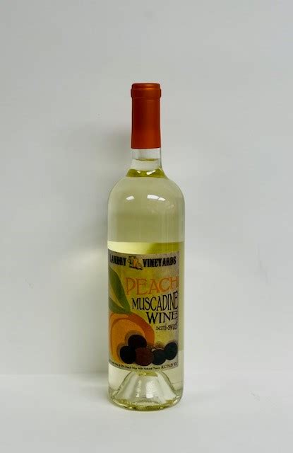Landry Vineyards Peach Muscadine Wine 750 Ml Gj Curbside