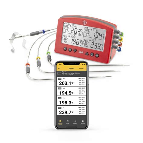 Monitor Your Cook From Anywhere Thermoworks Signals Wifi Thermometer 25 Off Free Standard