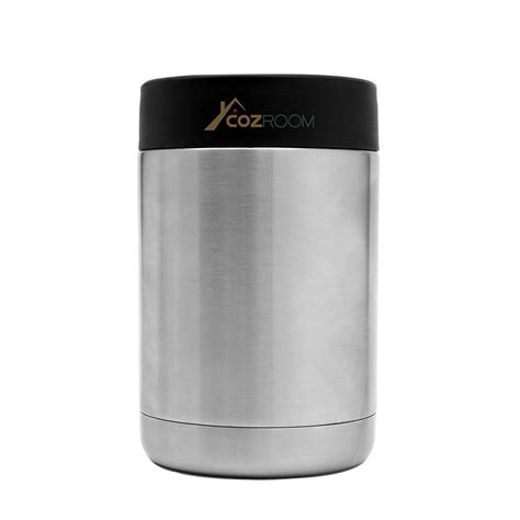 Cozroom Stainless Steel Can Cooler 12oz Double Wall Vacuum Personal Beverage Cooler Fits Cans