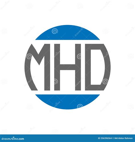 mho letter logo design  white background mho creative initials