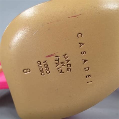 Casadei Size Beige Nude Leather Peep Toe Pink Cutout Platform Wedges At Stdibs