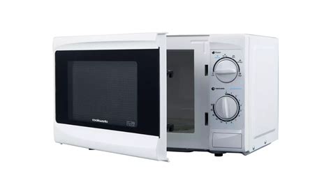 Cookworks SMB177S1B 700w Standard Microwave Oven 6 Power Levels MM7 17L ...