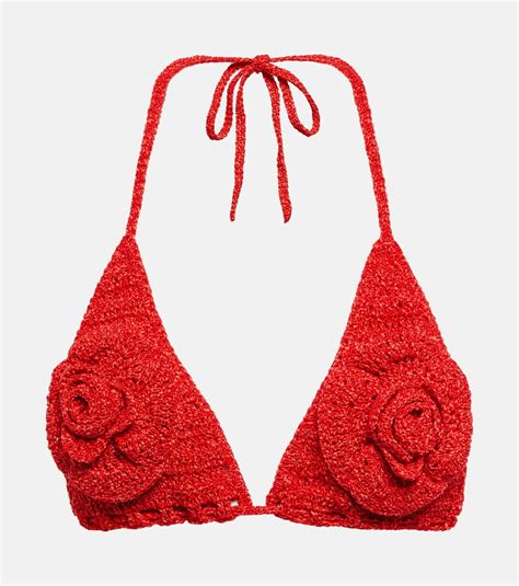 Magda Butrym Knit Bikini Top Magda Butrym
