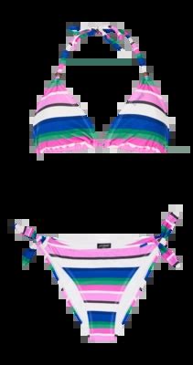 Bikini Protest Women Prtcaley Triangle Breeze Blue Outdoorsupply