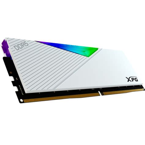 Adata 32GB (2x16GB) DDR5-6000 MHz RGB CL30 Memory White AX5U6000C3016G ...
