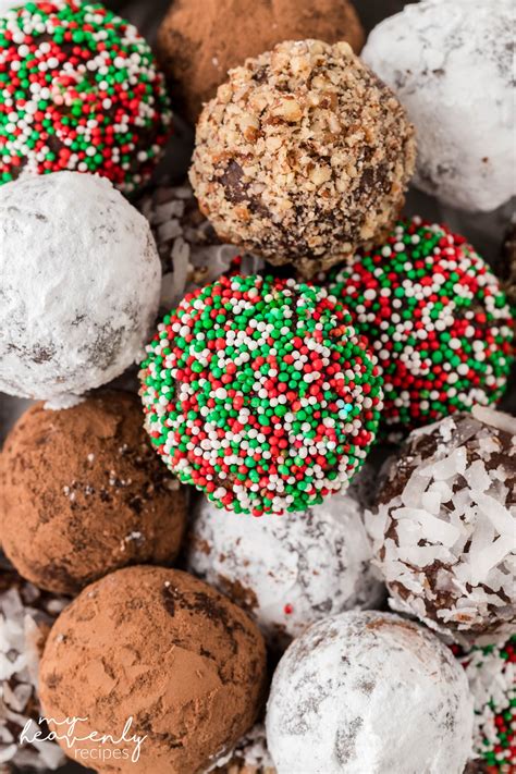 Christmas Rum Balls Recipe My Heavenly Recipes