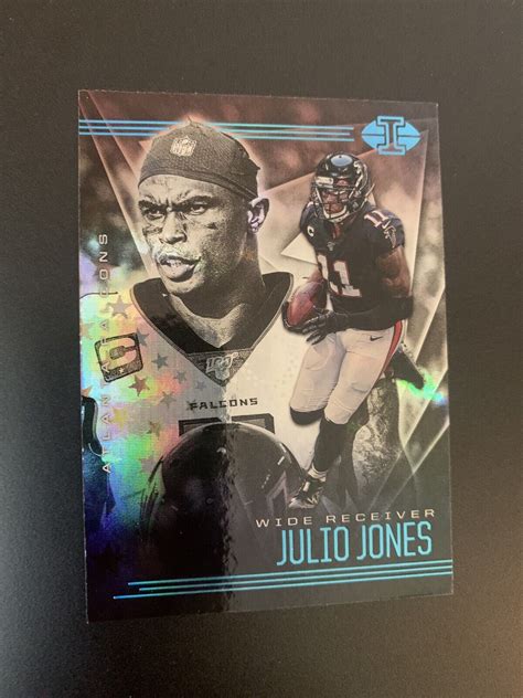 2020 Panini Illusions Trophy Collection Starlight 51 Julio Jones For